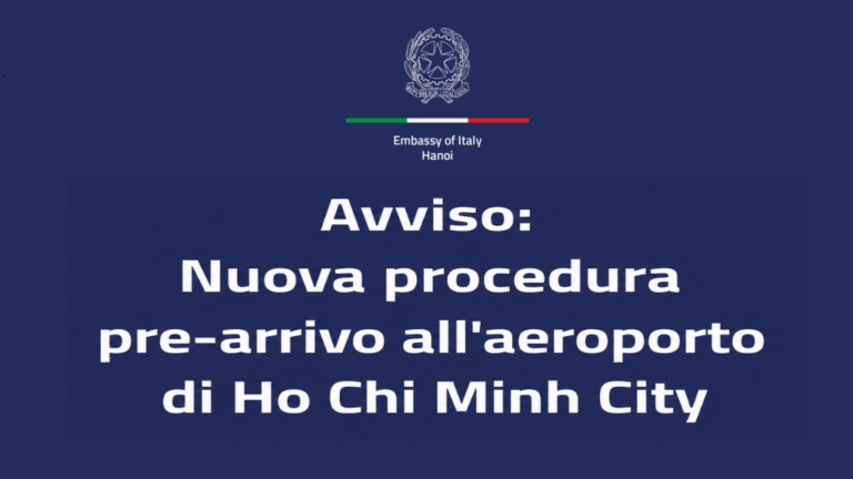 Nuova procedura pre-arrivo per aeroporto di Ho Chi Minh