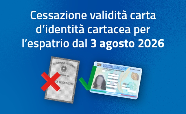 Carta d’identità cartacea